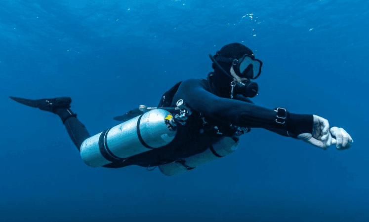 PADI Sidemount Speciality