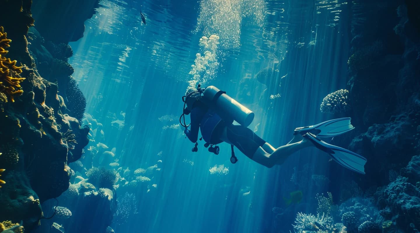 Open Water Course Landing Page Hero